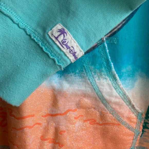 Disney Parks Minnie Mouse Mickey Mouse Palm Tree Hoodie Size L - Picture 2 of 7